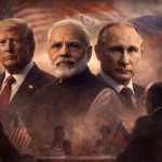 atmospheric version of some unspoken accord— between India and US with including Russia as a subtle, calculating third force shaping the unspoken accord.